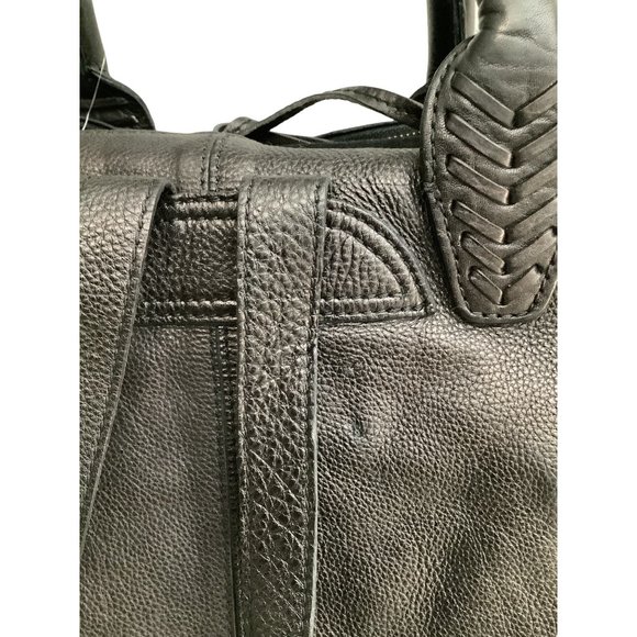 Free People Crossroad Convertible Backpack in Black Leather main image 12